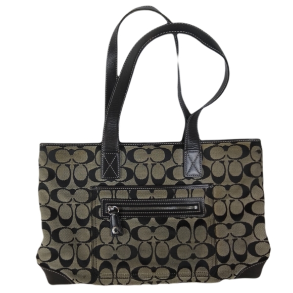 Coach Handbags - Coach Signature Fabric Tote Bag